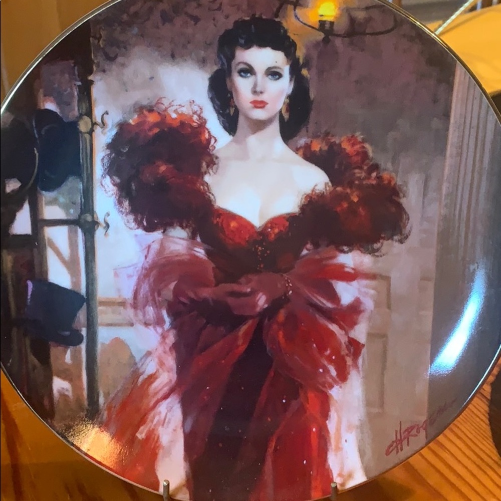 Gone With The Wind Golden Anniversary Series Plate